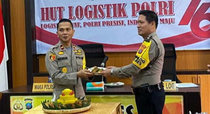 Peringatan HUT KE-76 Logistik Polri Polres Langkat Dipimpin Waka Polres