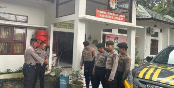 Cipta kondisi Pemilu Aman dan Damai, Jajaran Polres Langkat Tingkatkan Patroli Dialogis