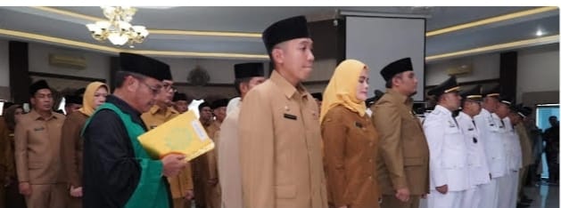 138 ASN Jajaran Pemkab Langkat Dilantik, Berikut Masing-masing Jabatannya