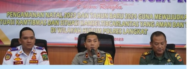 Jajaran Pemkab Langkat Ikuti Apel Gelar Pasukan Lilin Toba