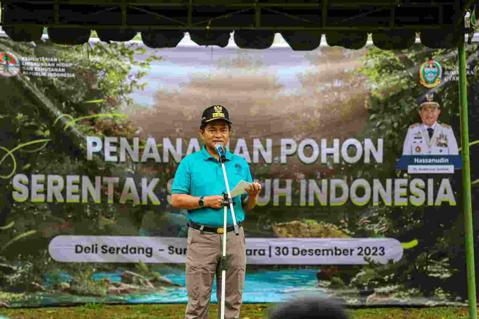 Perubahan Iklim Semakin Terasa, Pj Gubernur Sumut Ajak Masyarakat Galakkan Menanam Pohon