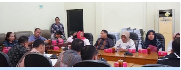 DPRD Kabupaten Langkat RDP dengan Aliansi Guru Honorer PPPK. Langkat