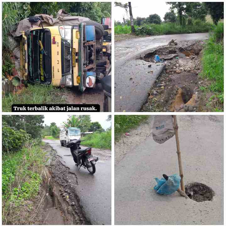 Akibat Jalan Vital Rusak antara Kotacane dan Karo, Perekonomian Terganggu dan Hampir Lumpuh