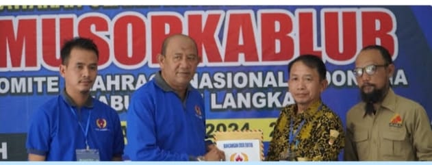 Terpilih Jadi Ketua KONI Langkat 2024-2028, Syah Afandin: Mari Bersama Majukan Olahraga