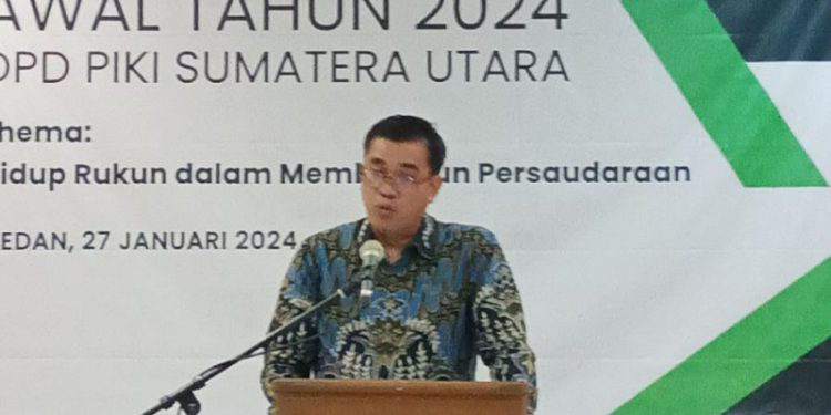 Ketua DPD PIKI Sumut : Berikan Pencerahan Pada Refleksi Awal Tahun Dan Focus Group Discussion Tahun 2024