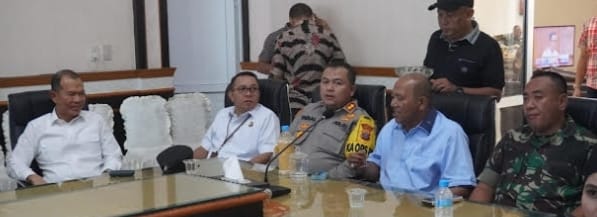 Zoom Meeting dengan PJ Gubsu, Syah Afandin melaporkan: Pemilu di Langkat Aman Kondusif