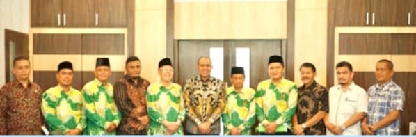 Silaturahmi dengan MUI dan Baznas, Faisal Hasrimy : Mari Bekerjasama untuk Umat