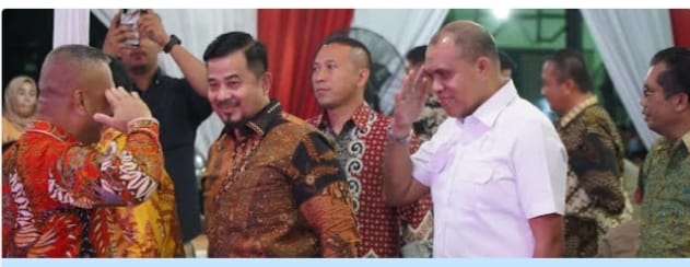 Hadiri Pisah Sambut Komandan Batalyon Infantri, Faisal Hasrimy Siap Mendukung Program Kerja Danyonif 100 PS