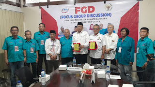 DPW IMO Indonesia Sumut dan DHD 45 Sumut Gelar FGD, Jadikan Pemilu 2024 Momentum Persaudaraan Kebangsaan