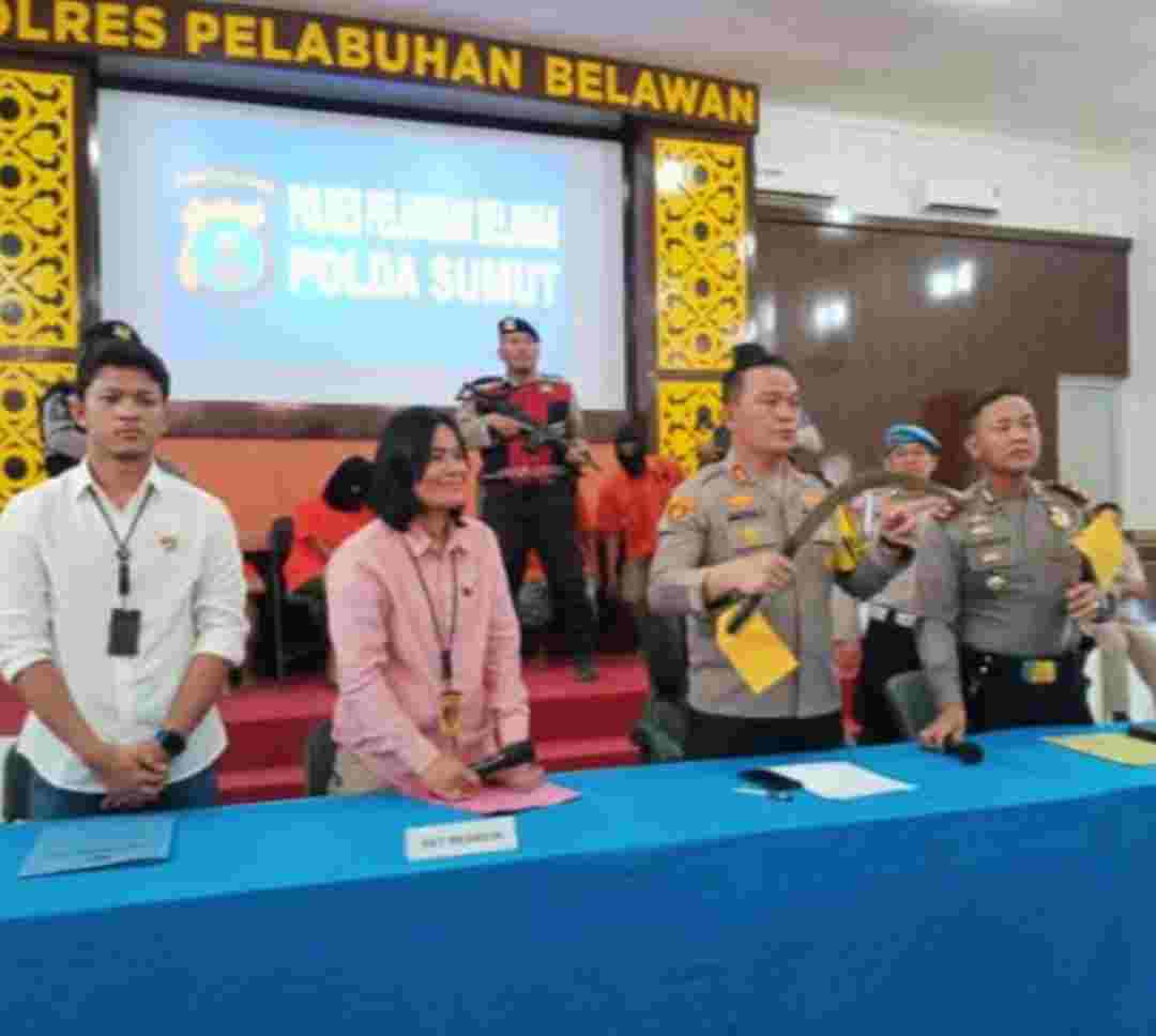 Kapolres Pelabuhan Belawan Ungkap Kasus Eksplotasi Anak