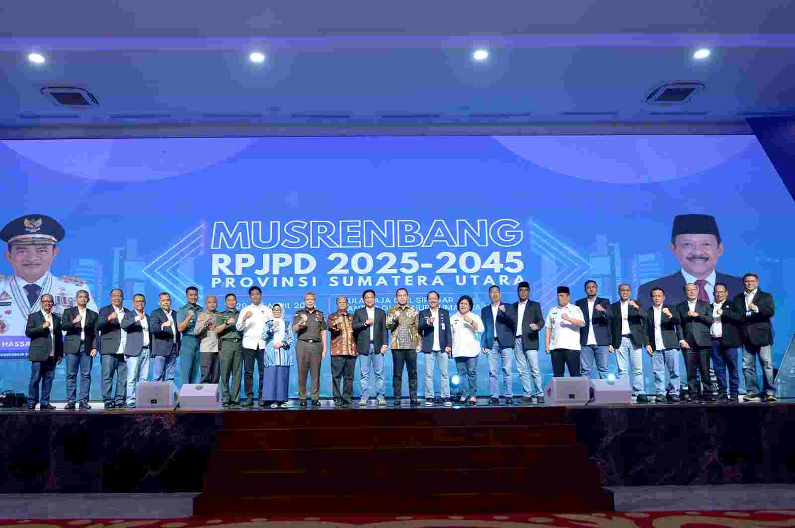 Buka Musrenbang RPJPD, Pj Gubernur Sumut Beberkan Visi Misi Pembangunan 2025-2045