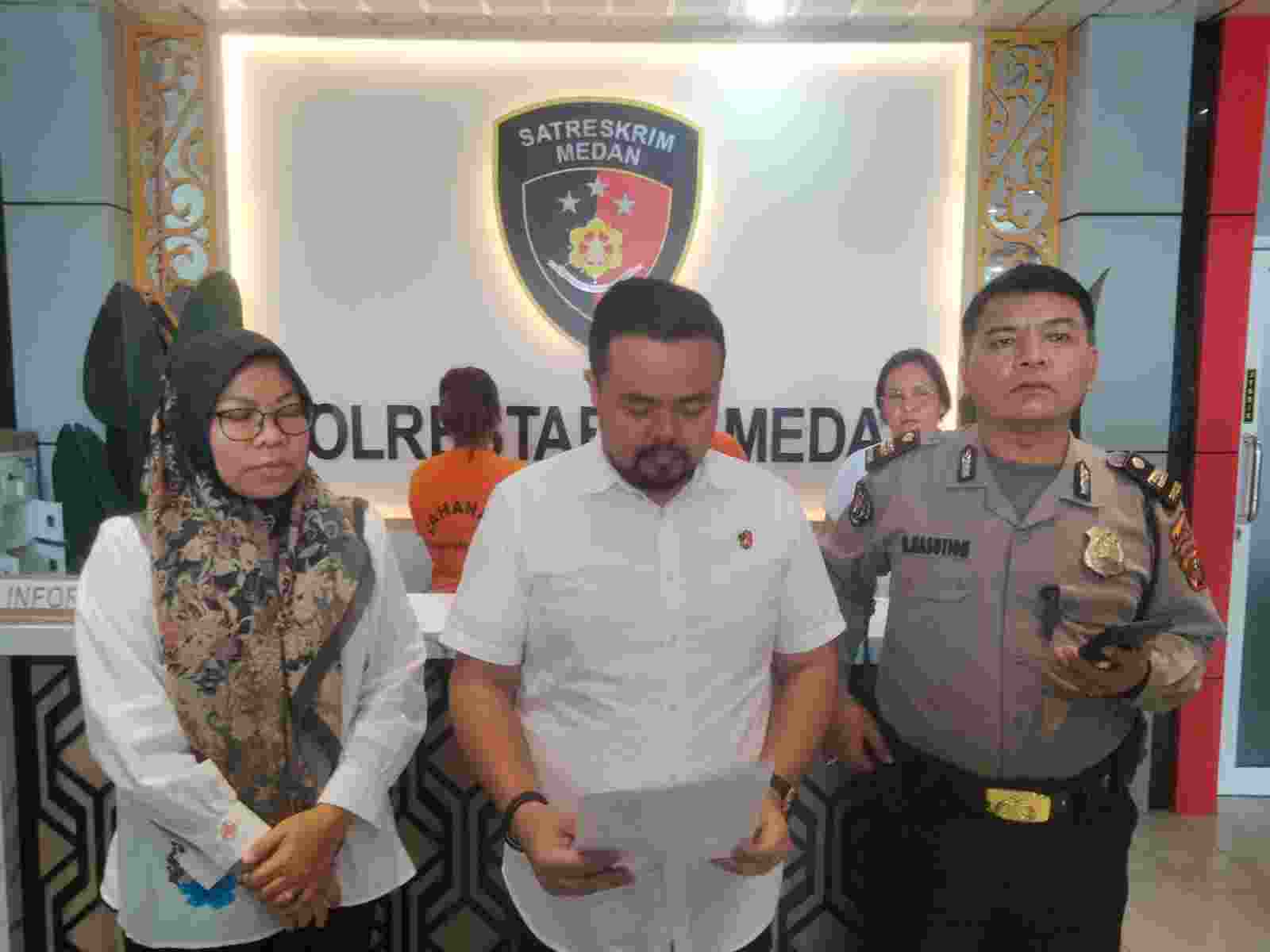 Polrestabes Medan Tangkap 2 Orang Komplotan Perdagangan Anak