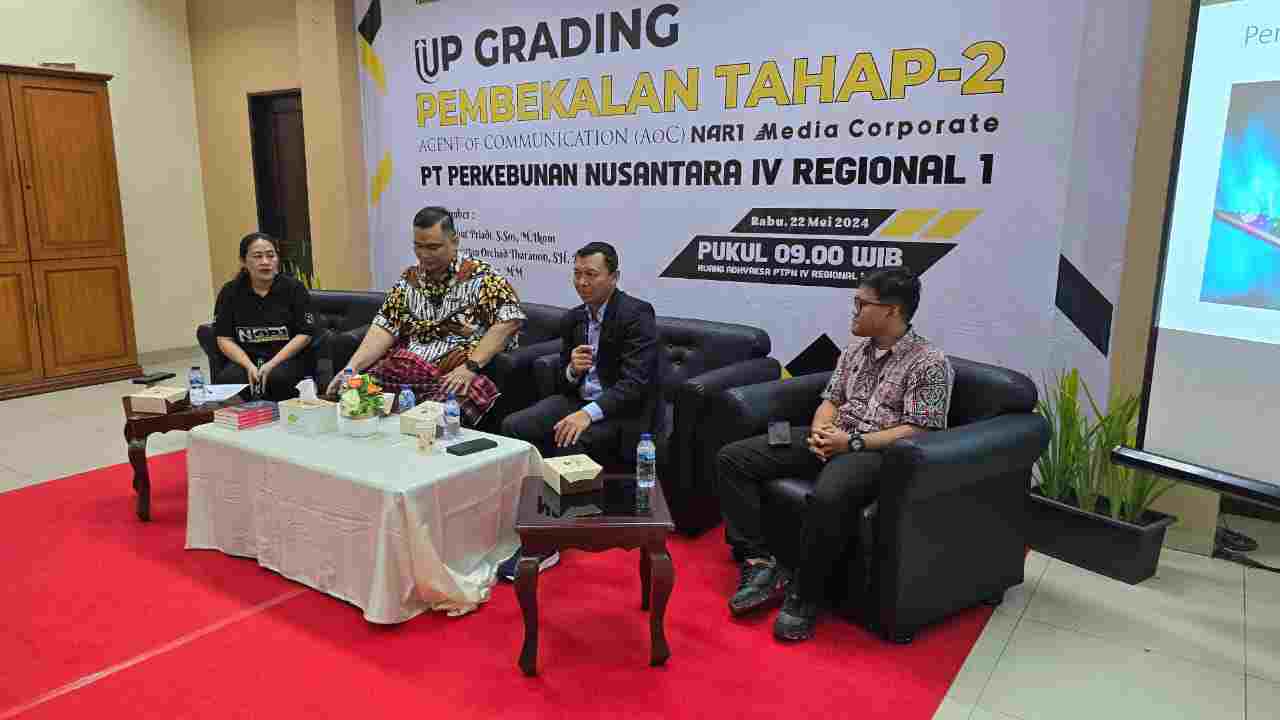 PalmCo Regional 1 Upgrade Kompetensi Agent of Communication