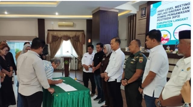 Langkat Buka High Level Meeting TPID dan Rakor KP3 Kabupaten Langkat