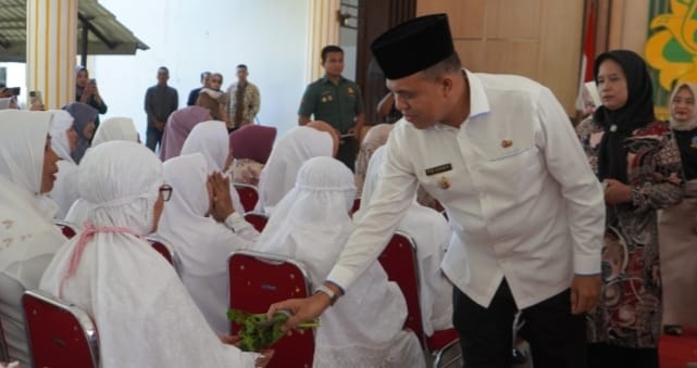 Sambut kedatangan Jama’ah Haji, Pj Bupati Langkat berpesan Semoga membawa Kebaikan Ditengah Masyarakat