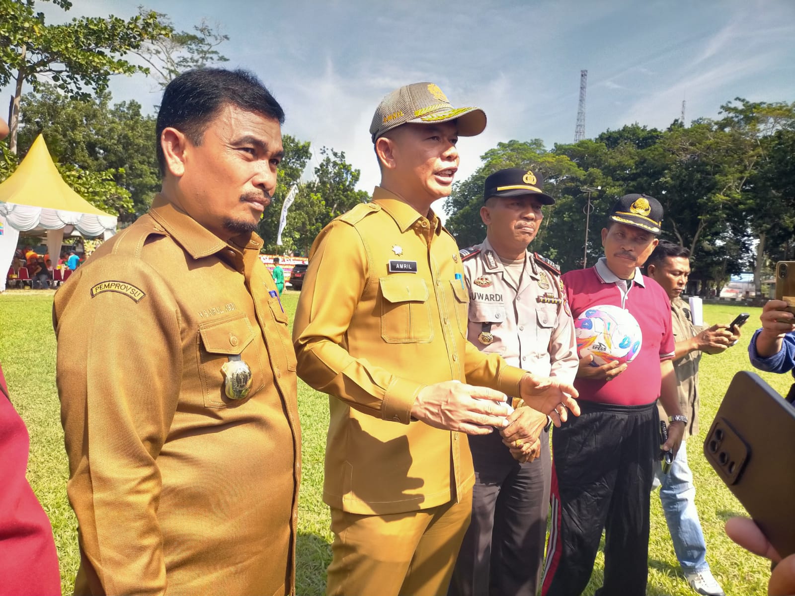 Sekdakab Langkat Ambril Resmi Buka GSI tingkat SMP Se-Kabupaten Langkat Tahun 2024