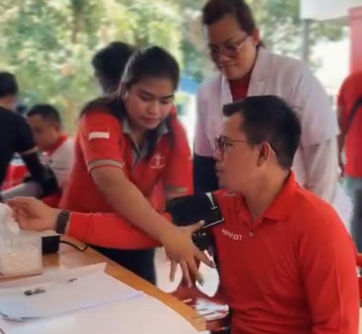 Pemeriksaan Kesehatan Gratis, Kolaborasi Rutan Kelas I Medan dan Puskesmas Helvetia Medan