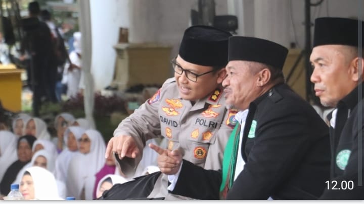 Kapolres Langkat Hadiri Safari Dakwah dan Tabligh Akbar “Merajut Ukhuwah Spirit PON 2024”