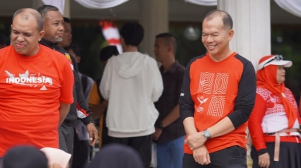 PJ Bupati Langkat Faisal Hasrimy Resmikan Car Free Day: Membangkitkan Olahraga, Ekonomi, dan Semangat Menuju PON XXI 2024