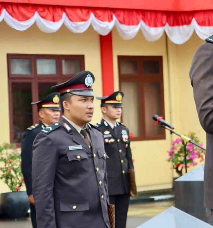 Polres Pelabuhan Belawan Menggelar Upacara Peringatan Hari Kemerdekaan RI Ke-79