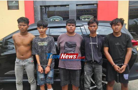 5 Pelaku Begal Bacok Tangan Hampir Putus Diberi Timah Panas, Polisi “Demi Keselamatan Masyarakat”