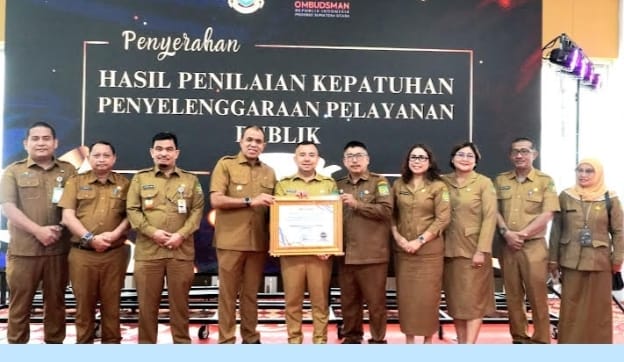 Raih Peringkat 2 Kepatuhan Penyelenggaraan Pelayanan Publik se-Sumut: Bukti Komitmen Pj Bupati Faisal Hasrimy