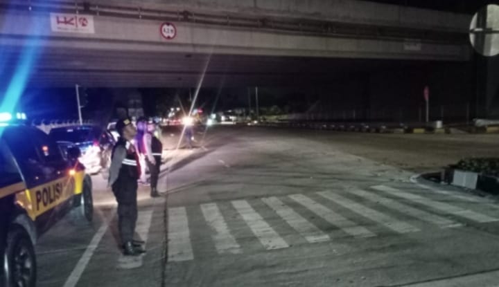 Sat Samapta Polres Langkat Patroli Malam Cegah Kriminalitas